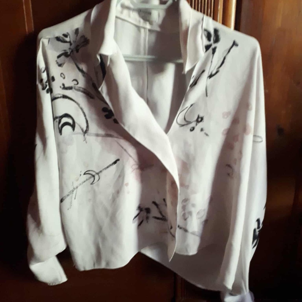 Aritzia Babaton Print Blouse